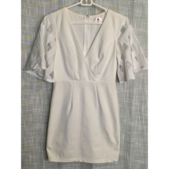 Women's Morning Mist Dress Size 8‎ White - Picture 1 of 8